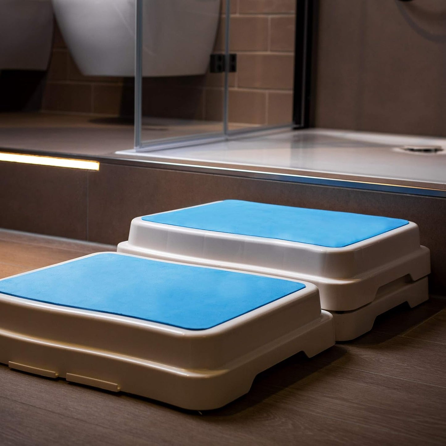 SafeHop® Escalón de Seguridad Antideslizante para Baño – Soporta hasta 200 kg