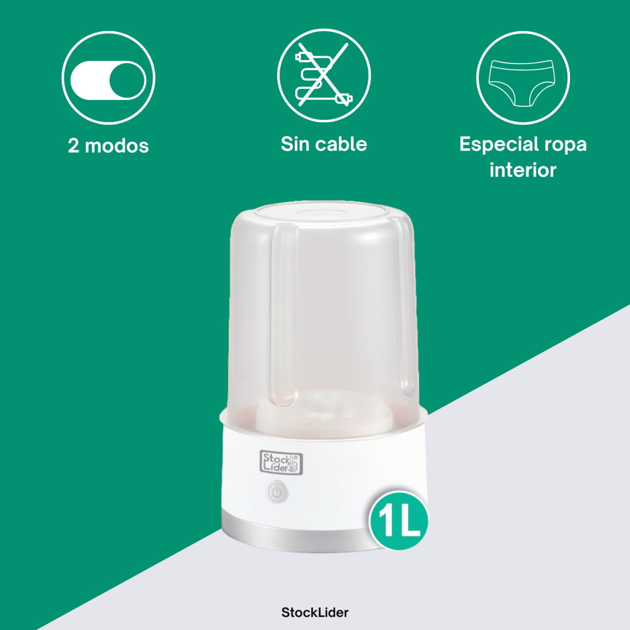 Burbly® – Mini Lavadora Portátil Automática: ¡Lava en segundos!